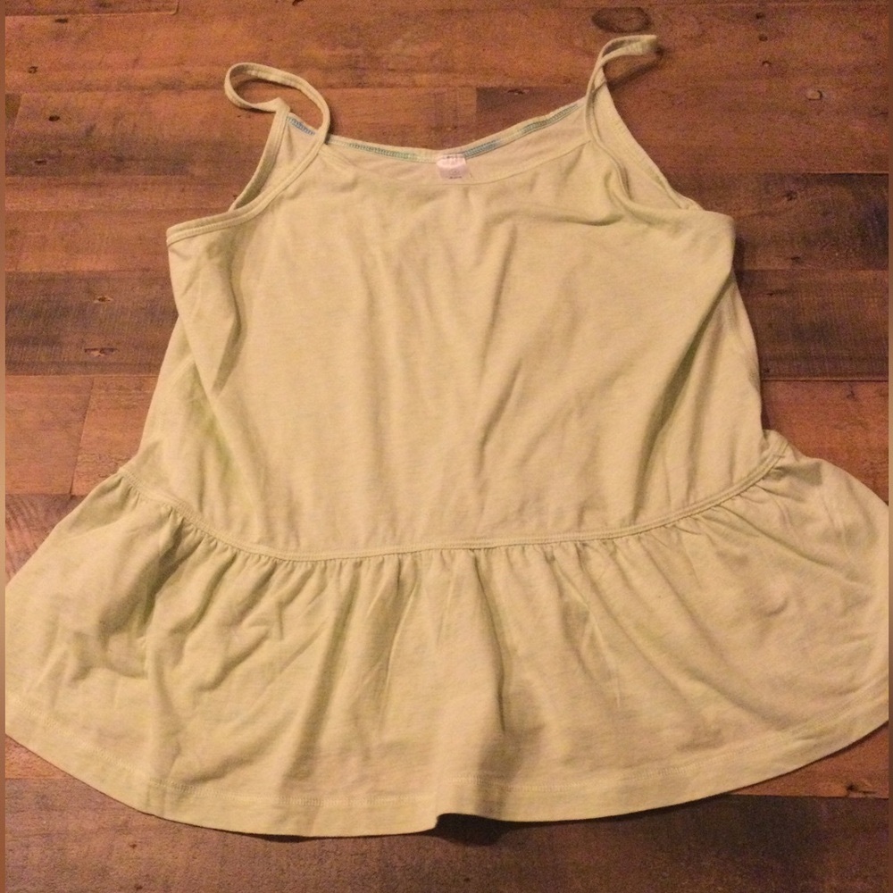 Girl’s Ivivva by Lululemon Lime Green tank/Size 14